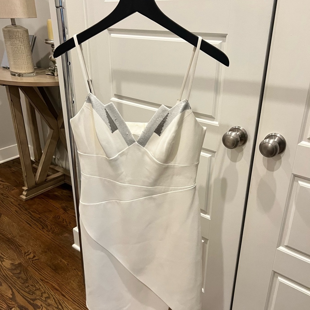 BCBGMaxazria White Cocktail Dress - New & Never Worn